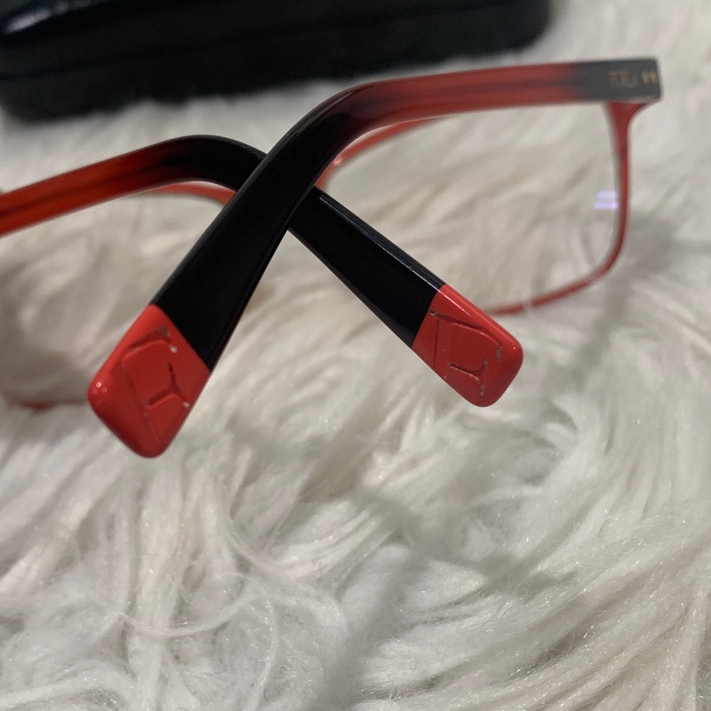 FURLA Zizi Women’s Eyeglass Frame only in Red and Black - Picture 10 of 15